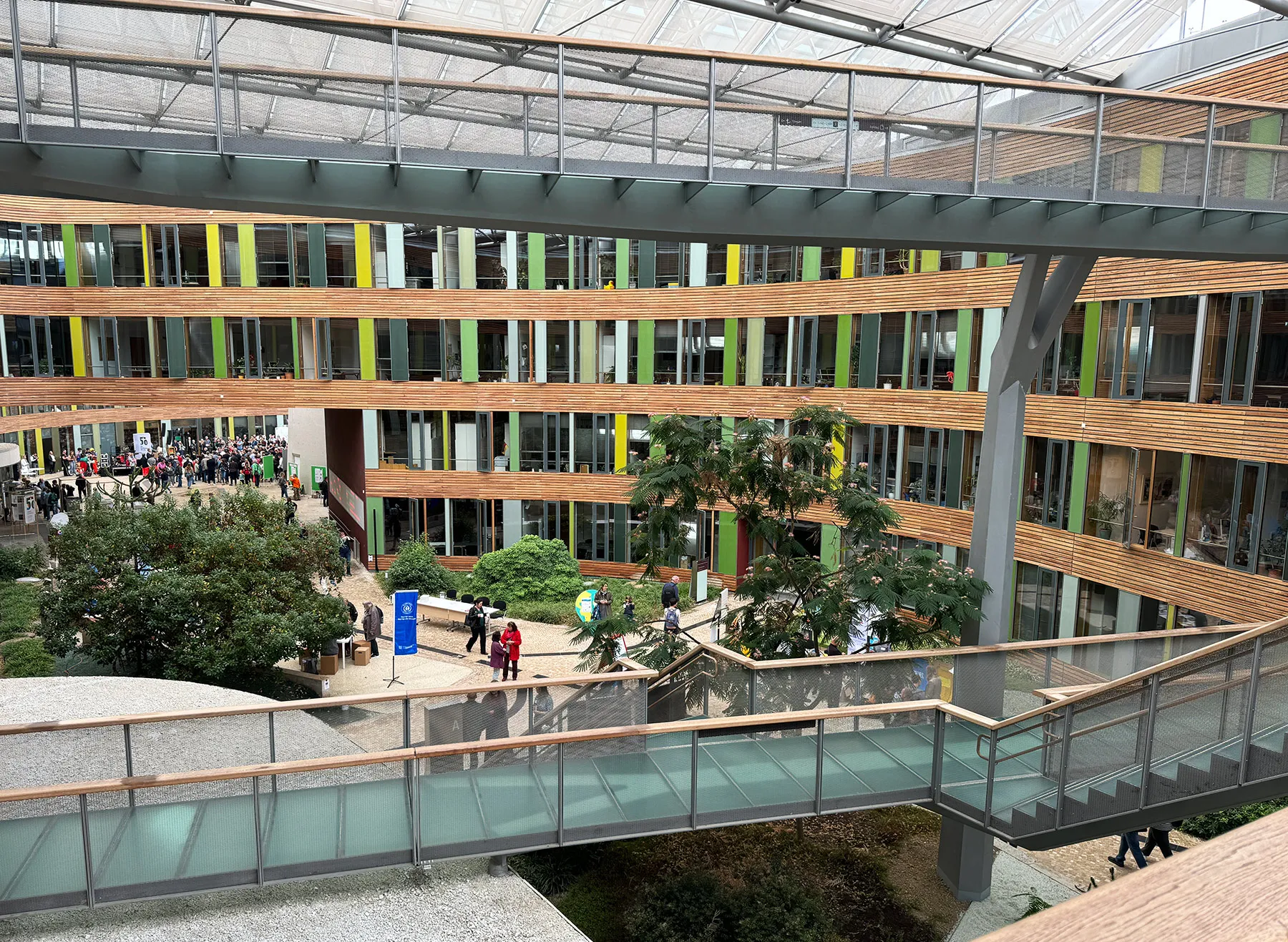 Interior view of the Federal Environment Agency building